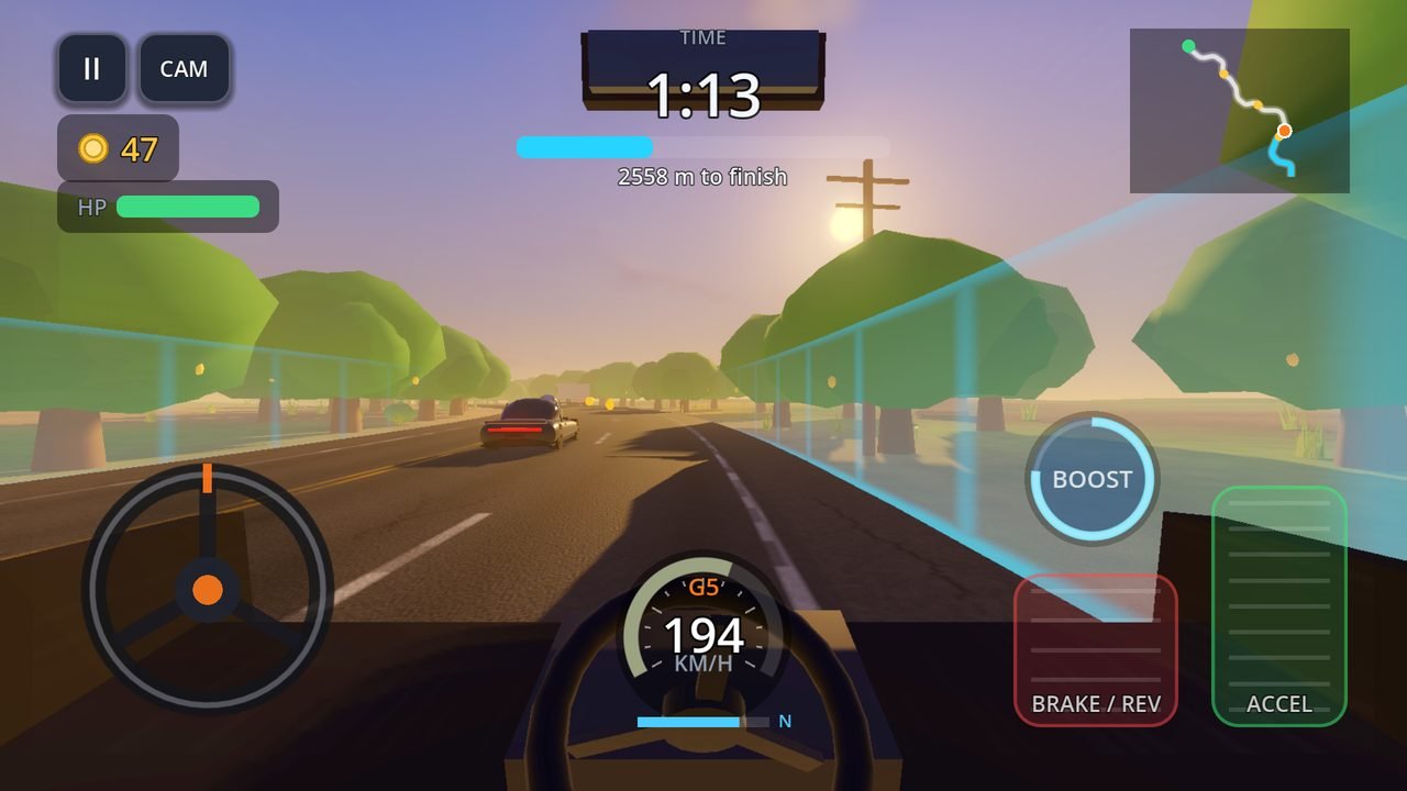 Cockpit view