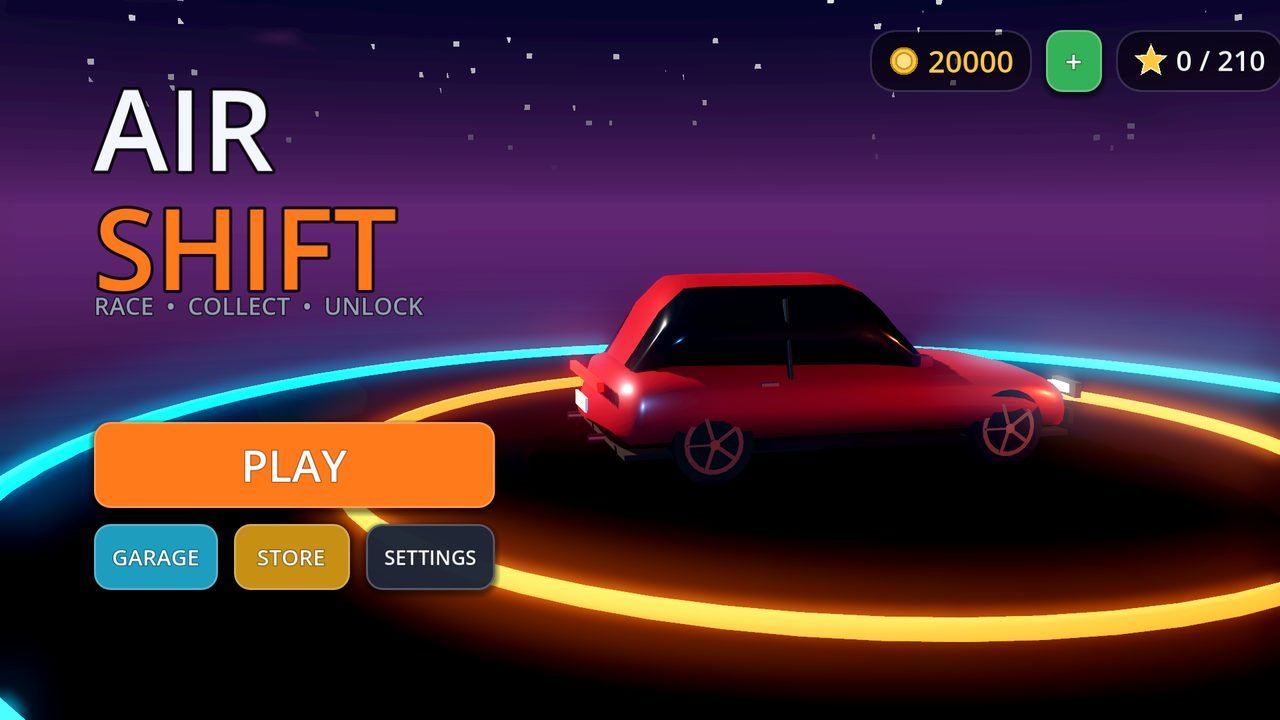 Main menu